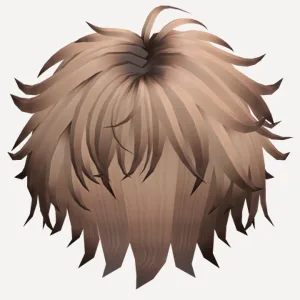 Fluffy Emo Messy Boy Hair, a Roblox hairstyle