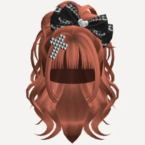 Ginger Gyaru Emo Hair, a Roblox hairstyle