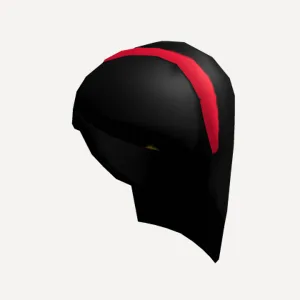 Black and Red, a Roblox hairstyle