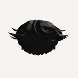 Swept Hair (Dark), a Roblox hairstyle