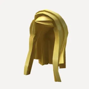 Straight Blonde Hair, a Roblox hairstyle