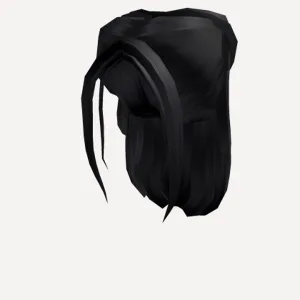 Black Royal Braid, a Roblox hairstyle
