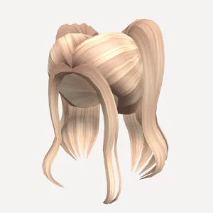 Blonde Celebrity Ponytails, a Roblox hairstyle