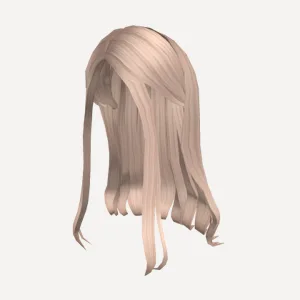 Long Blonde Hair, a Roblox hairstyle