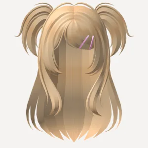 ❤️ FREE CODE: S014 ❤️ | Cute Blonde hair W/pigtail, a Roblox hairstyle