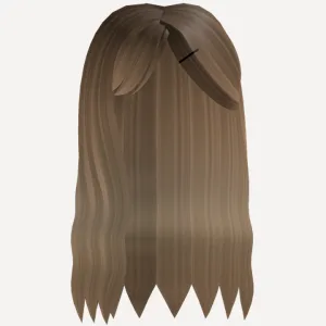 Long Wavy Hair w/ Clip (Honey/Dirty Blonde), a Roblox hairstyle