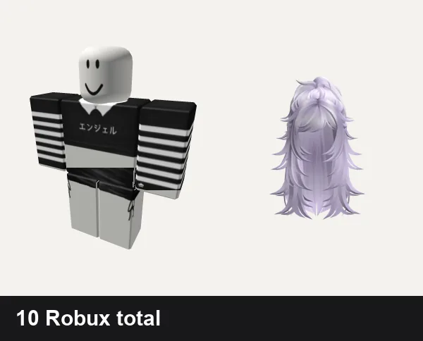 Y2K Roblox outfits under 50 Robux: ✅ black y2k cross cyber tank da hood emo stripe, Black Silk Mini Dress necklace jeans y2k goth, Y2K Messy Half Up Hair (Lavender)